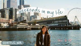 seattle waterfront, hiking, and catching fresh clams | winter weekend diaries