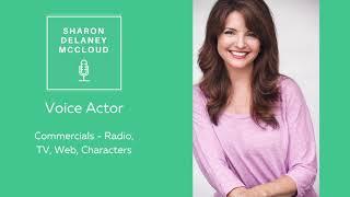 Commercials   Radio, TV, Voice Over Demo - Sharon Delaney McCloud, Voice Actor