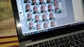 Passport size photo in photoshop -passport size photo kaise banaye Passport size photo #photoshoot 