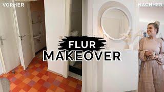 DIY FLUR MAKEOVER - alter Flur neu Streichen | Flur renovieren | Kleinstadtcoco