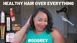 My Natural AND Relaxed Hair Journey, Routine, and Favorite Products + PRO TIPS!