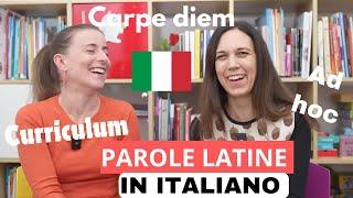 Parole Latine nella Lingua Italiana | Real Italian Conversation (sub ITA)