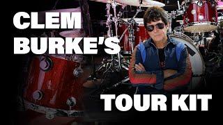 Clem Burke - Blondie - Tour Kit Rundown