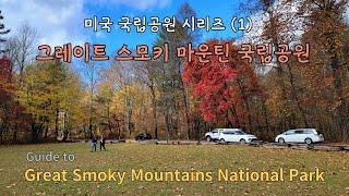 가장 방문자가 많은 미국 국립공원 그레이트 스모키 Great Smoky Mountains National Park