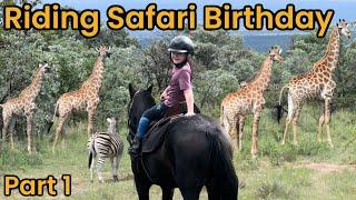 Horse Riding Safari on my 8th BIRTHDAY in South Africa