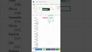 Excel formula hacks #excelformula #excel #exceltutorial #exceltips #excelfunction #viralvideo #video