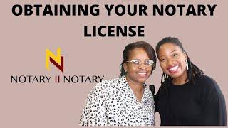 MOM'S FIRST STEP : GETTING HER NOTARY COMMISSION! *NOTARY2NOTARY* FOLLOW THE JOURNEY!