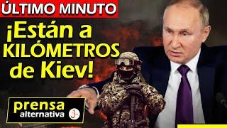 URGENTE: Ejército ruso tomó ciudad clave! Está a dos horas del norte de Kiev!