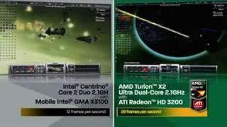 AMD Turion X2 Ultra Notebook PC vs Intel comparison