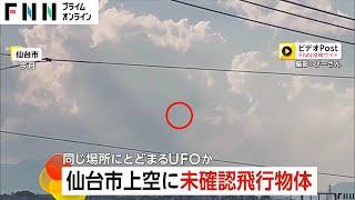 【UFO】仙台市上空に未確認飛行物体が…専門家「ドローンではない」が…チョウゲンボウ？