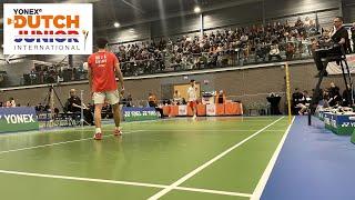 Final MS-U19,  Hu Zhe An vs.  Zhang Zhi Jie - Yonex Dutch Junior International 2024