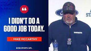Mike McCarthy on the Cowboys' continued struggles | Press Conference
