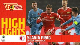 "Wollten weiter kommen!" 1. FC Union Berlin - Slavia Prag 1:1 | Highlights | UEFA Conference League