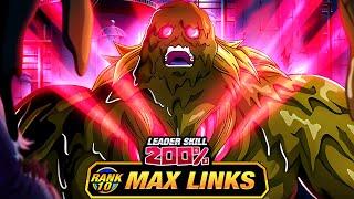 THE GOAT!! LEVEL 10 LINKS 100% EZA LR BIO BROLY!! (DBZ: Dokkan Battle)