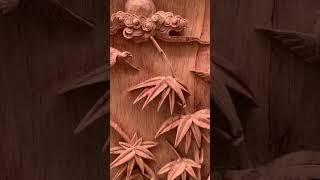 Tranh tứ quý kênh bong gỗ huong đá #tranhtuquy