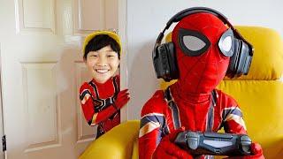 Yejun Spider Man Moring Routine Play with Super Hero for Kids