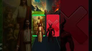 Will Jesus and Devil make the right choice? #biblequiz #jesus #biblechallenge