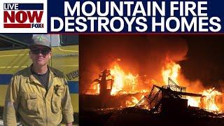 Mountain Fire: 20K acres burned, homes destroyed, 14K evacuated | LiveNOW from FOX