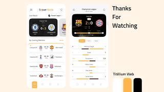 Football App Flutter || Football Live score app ui flutter