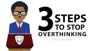 How To Stop Overthinking (3 EASY STEPS TO REDUCE STRESS!)