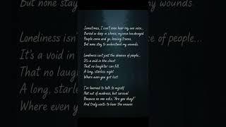 #UnspokenTruths#MentalHealth#EmotionalDepth#PoeticThoughts#DarkAesthetic#SilentScreams