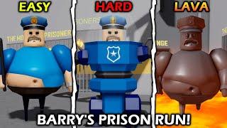 BARRY'S PRISON RUN! [All Difficulties] - (Full Walkthrough) - Roblox