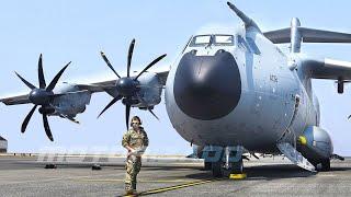 Airbus A400M Atlas Take Off Royal Air Force