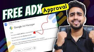 Free Adx Approval | Free Google Ad Manager Approval #googleadmanager #adx