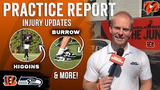 Bengals Injury Updates: Latest on Joe Burrow, Tee Higgins and Chidobe Awuzie | NFL Week 6