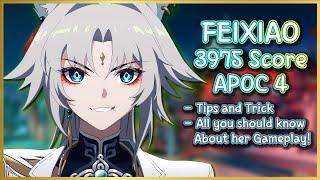 Feixiao 25 AV Apocalyptic Shadow 4 Clear! (3975) | Tips and Trick & All you should know about her!