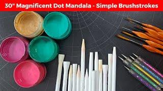 Dot Painting | Dot Art | Dot mandala for beginners | Mandala Art | 264 | 2024 | ATM Creations