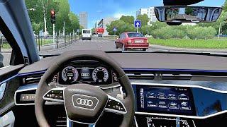 City Car Driving - 2019 Audi A6 Avant 3.0 TFSI | Street Racing