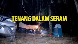 Family Camping, Family Sekepala Tenang dalam Seram di Hutan Sunyi Pedalaman Tiada Orang