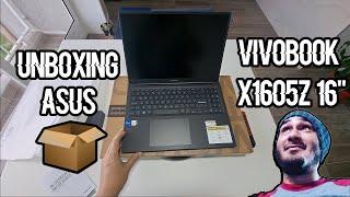 UNBOXING ASUS VIVOBOOK X1605Z 16" INDIE BLACK