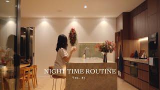 Night Time Routine  | a 5PM to 10PM cozy routine to wash away the day's stress 🫧