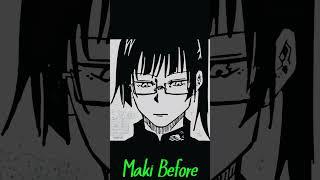 Maki had the best glow up...#anime #edit #jujutsukaisen #shorts
