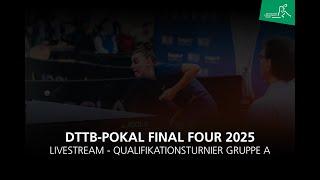 DTTB-Pokalmeisterschaften der Damen Final Four 2025 I Qualifikationsturnier Gruppe A