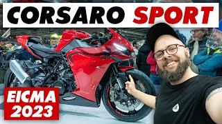 New 2024 Moto Morini Corsaro Sport 750 Unveiled! EICMA 2023