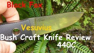 BlackFox Vesuvius BushCraft Knife BF-710 Review