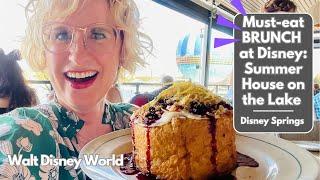 The BEST brunch at Disney! Summer House on the Lake WEEKEND BRUNCH | Disney World