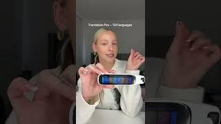 A must have travel pen translator.