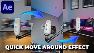 Move Around Object Effect in After Effects - After Effects Tutorial | Robotic Camera Movement