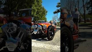 HOT RODS MEET THE MORGAN REBELLION ON 3 WHEELS! #hotrodsandmusclecars #shortsyoutube