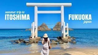  summer in fukuoka • 𝐣𝐚𝐩𝐚𝐧 𝐯𝐥𝐨𝐠, itoshima trip  hojoya summer-autumn festival in hakata🪼