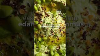 Edamame hummus #shorts #hummusrecipe #healthyfood #easyrecipe #healthysnacks