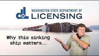 WA State's Dept of Licensing - the inevitable exposure, litigation, and investigation why it matters