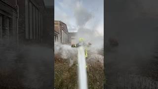 Firefighting goes WRONG  - Mirco vs.B Monitor  #feuerwehr #firefighter #firefighterfail #fail