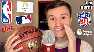 ASMR Whispering ALL About Sports Until You Sleep ️ (whisper ramble)