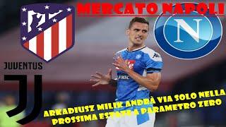 Mercato Napoli: Arkadiusz Milik andrà via solo nella prossima estate a parametro zero.