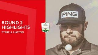 Tyrrell Hatton Round 2 Highlights | 2023 Abu Dhabi HSBC Championship